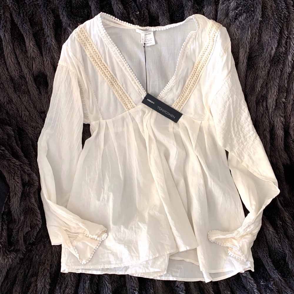 Tony Cohen Ivory Blouse